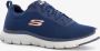 Skechers Flex Advantage 4.0 heren sneakers blauw Extra comfort Memory Foam - Thumbnail 8