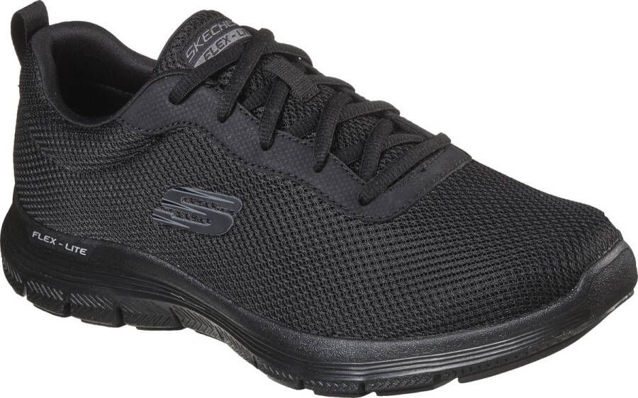 Skechers Flex Advantage 4.0 heren sneakers zwart Extra comfort Memory Foam