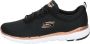 Skechers flex appeal 3.0 hardloopschoenen zwart dames - Thumbnail 42