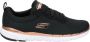 Skechers flex appeal 3.0 hardloopschoenen zwart dames - Thumbnail 31