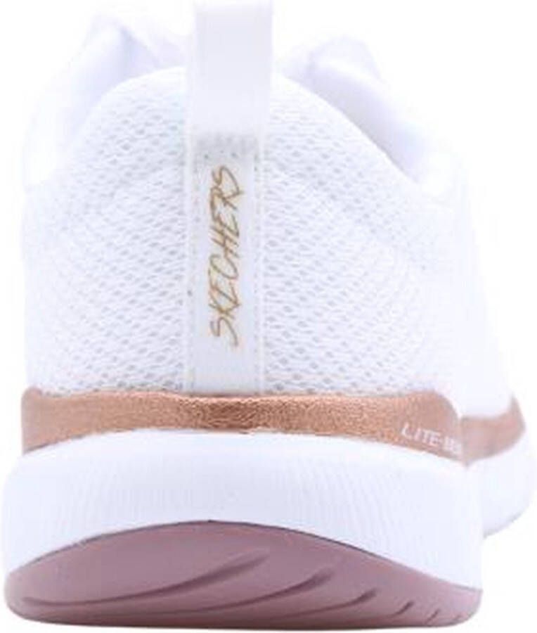 Skechers Flex Appeal 3.0 dames sportschoenen Wit Extra comfort Memory Foam
