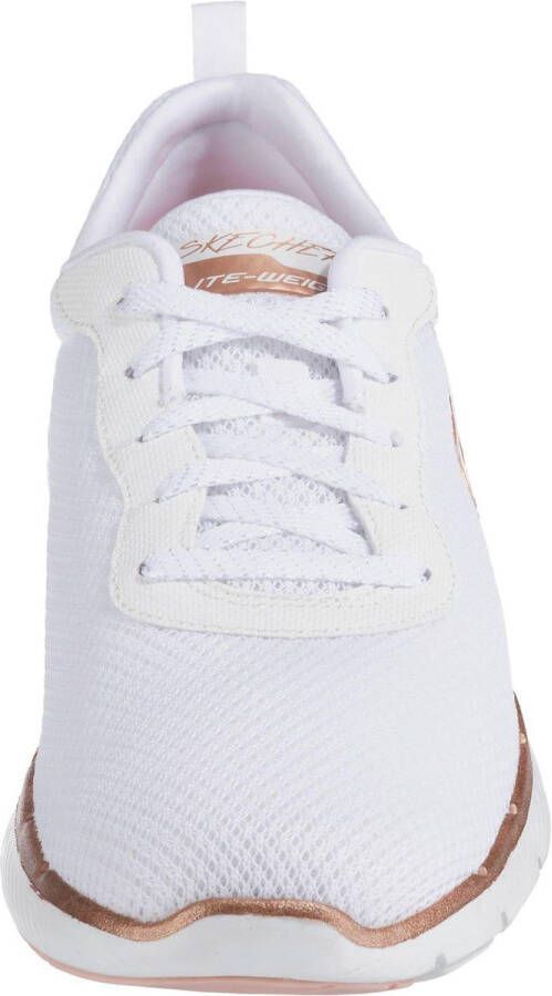 Skechers Flex Appeal 3.0 dames sportschoenen Wit Extra comfort Memory Foam