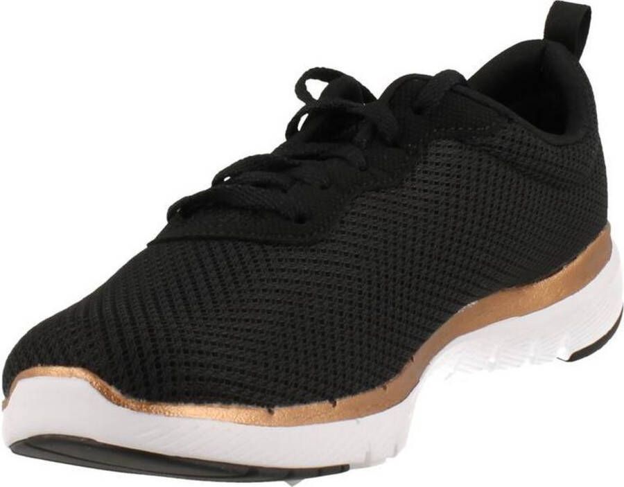 Skechers Flex Appeal 3.0-First Insight Dames Sneakers Black Rose Gold