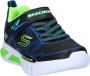 Skechers Flex-Glow Jongens Sneakers Black Blue Lime - Thumbnail 142