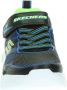 Skechers Flex-Glow Jongens Sneakers Black Blue Lime - Thumbnail 112