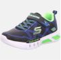 Skechers Flex-Glow Jongens Sneakers Black Blue Lime - Thumbnail 92