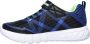 Skechers Flex-Glow Jongens Sneakers Black Blue Lime - Thumbnail 137