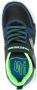 Skechers Flex-Glow Jongens Sneakers Black Blue Lime - Thumbnail 30