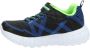 Skechers Flex-Glow Jongens Sneakers Black Blue Lime - Thumbnail 56