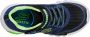 Skechers Flex-Glow Jongens Sneakers Black Blue Lime - Thumbnail 11