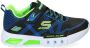 Skechers Flex-Glow Jongens Sneakers Black Blue Lime - Thumbnail 73