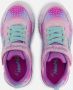 Skechers Flutter Heart Lights-Simply L Meisjes Sneakers Pink Multi - Thumbnail 6