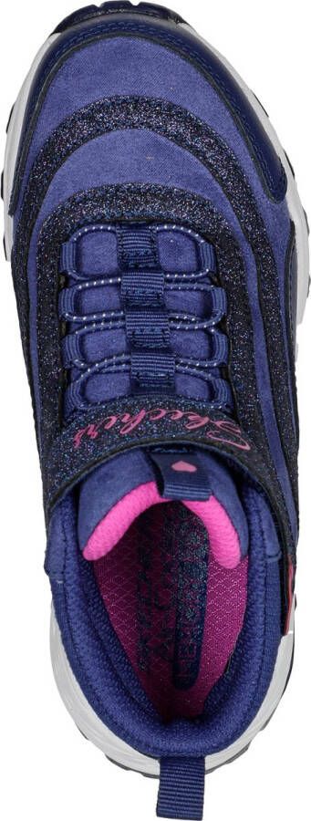 Skechers Fuse Tread Wild Adventure Meisjes Sneakers Donkerblauw