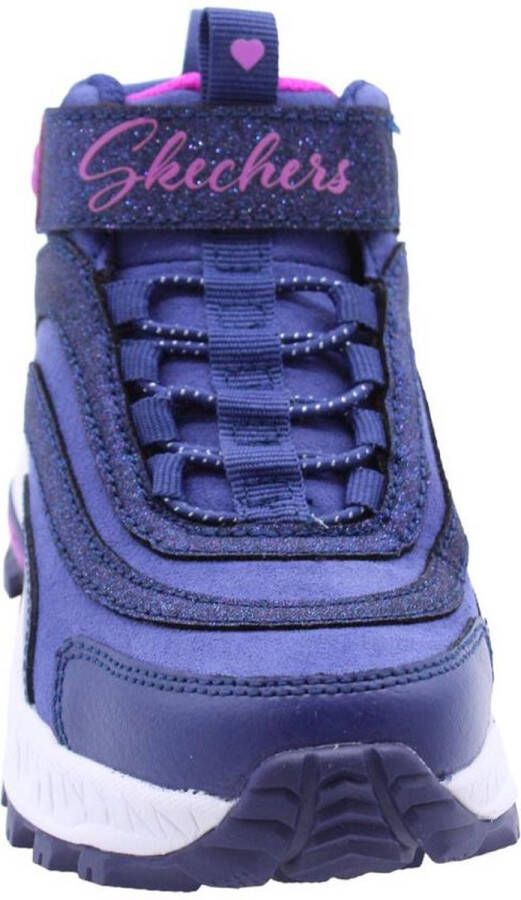 Skechers Fuse Tread Wild Adventure Meisjes Sneakers Donkerblauw