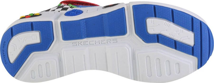 Skechers Gametronix 402260L-BLMT voor een jongen Rood Sneakers