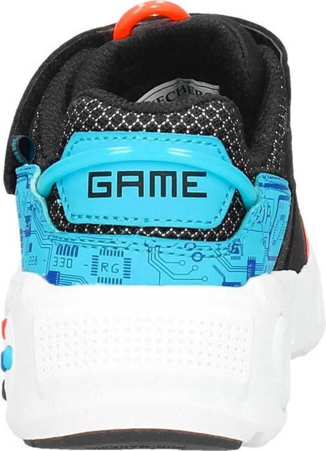 Skechers Gametronix Kids Sneakers Zwart Multi