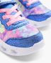 Skechers sneakers met lichtjes blauw roze - Thumbnail 4