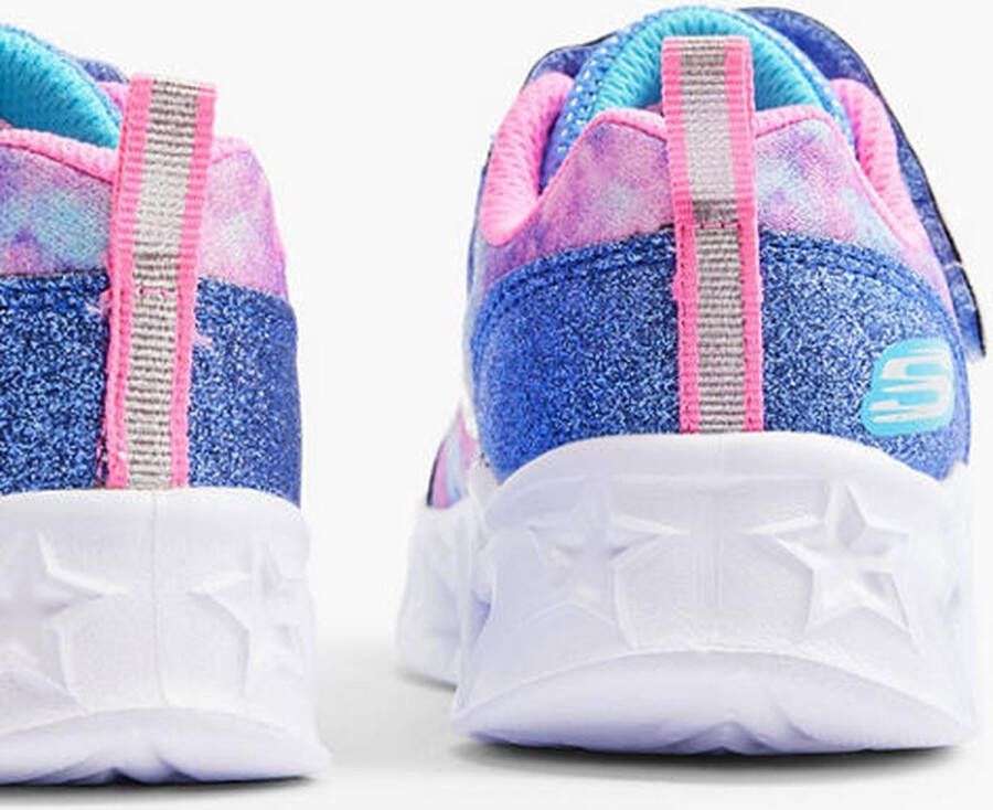 Skechers sneakers met lichtjes blauw roze - Foto 5
