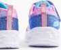 Skechers sneakers met lichtjes blauw roze - Thumbnail 5