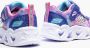 Skechers sneakers met lichtjes blauw roze - Thumbnail 6
