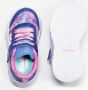 Skechers sneakers met lichtjes blauw roze - Thumbnail 7