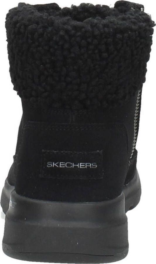 Skechers Comfortabele Zwarte Veterschoen met Aircooled GogaMat Binnenzool Zwart Dames - Foto 7