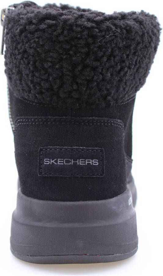 Skechers Comfortabele Zwarte Veterschoen met Aircooled GogaMat Binnenzool Zwart Dames - Foto 6
