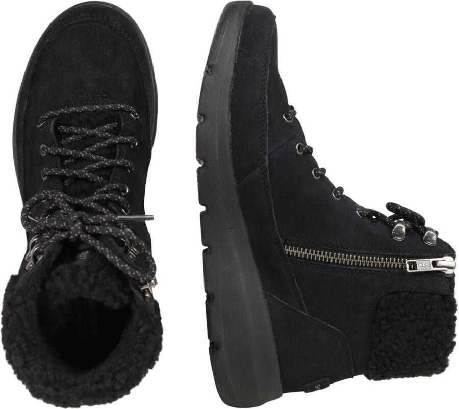 Skechers Glacial Ultra Woodlands Dames Laarzen Zwart