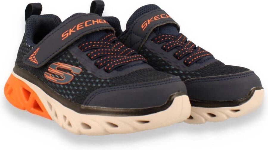 Skechers Glide-Step Sport Jongens Sneakers Navy Orange