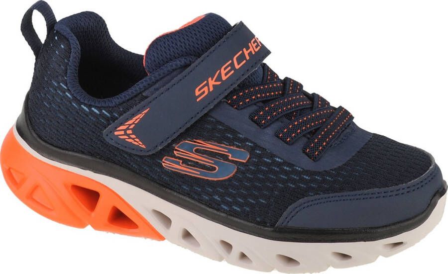 Skechers Glide-Step Sport Jongens Sneakers Navy Orange