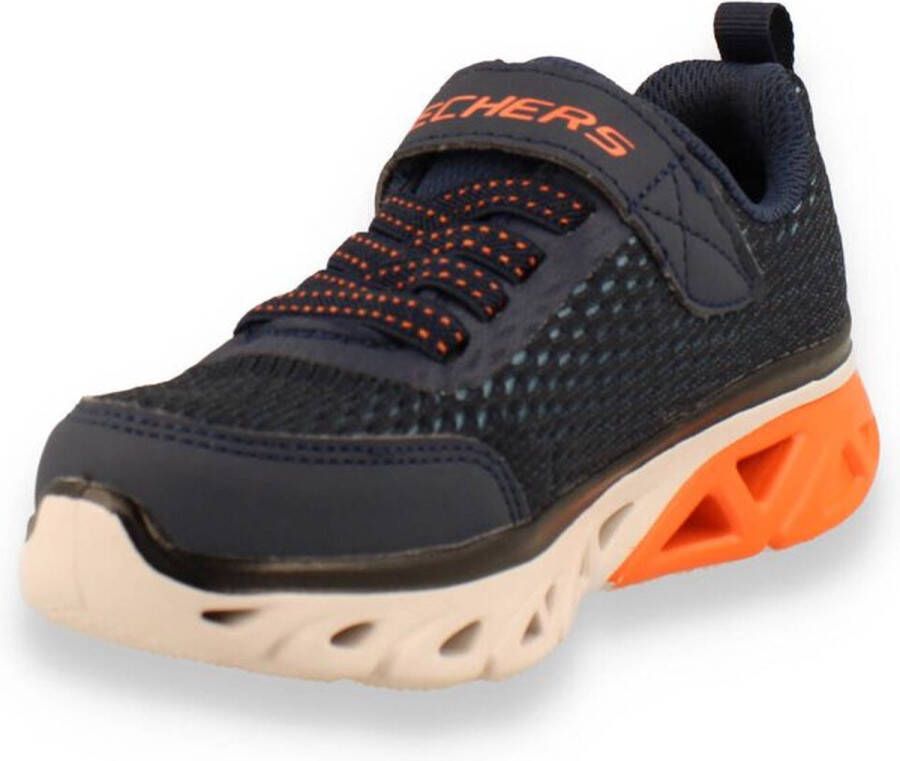 Skechers Glide-Step Sport Jongens Sneakers Navy Orange