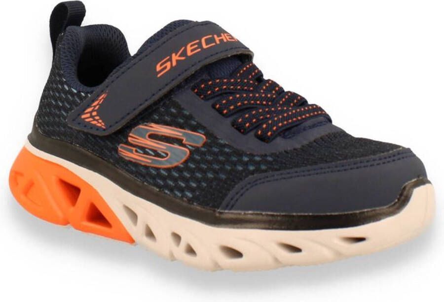 Skechers Glide-Step Sport Jongens Sneakers Navy Orange