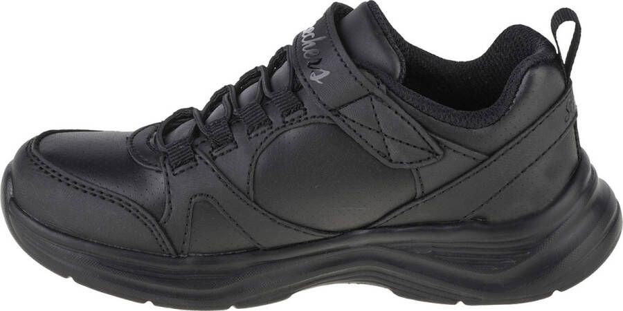 Skechers Glimmer Kicks School Struts 81445L-BBK voor meisje Zwart Sneakers Sportschoenen - Foto 5