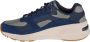 Skechers Global Jogger 237200-NVGY Mannen Marineblauw Sneakers - Thumbnail 2