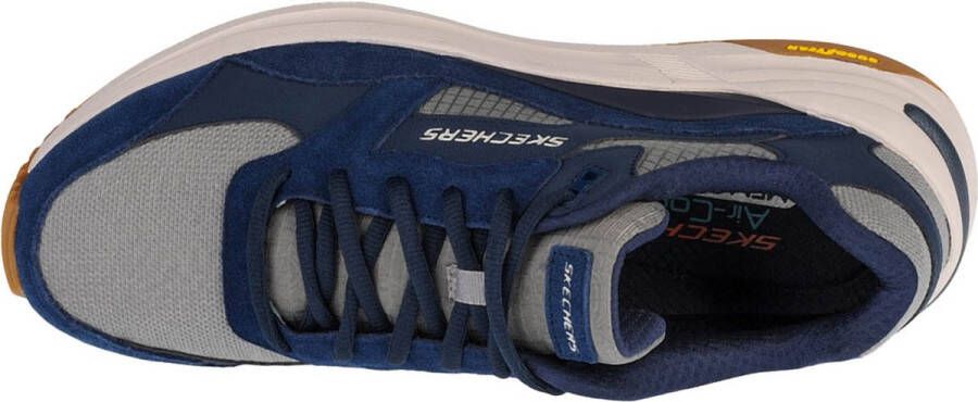 Skechers Global Jogger 237200-NVGY Mannen Marineblauw Sneakers