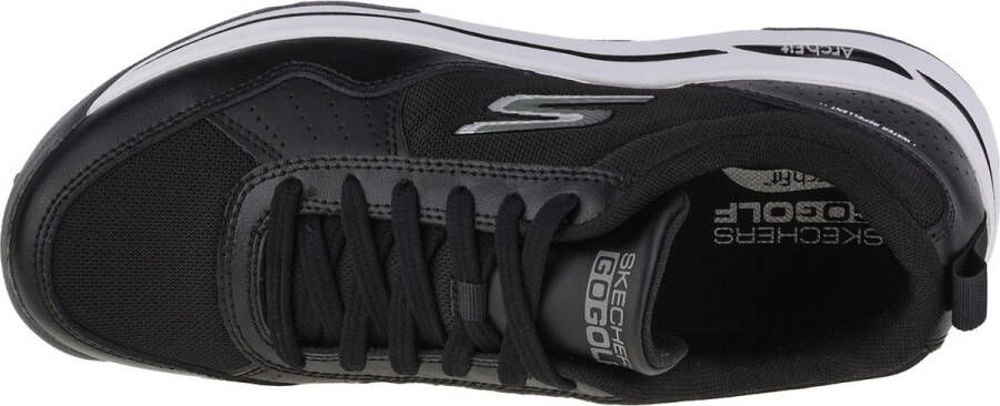 Skechers Go Golf Arch Fit 214018-BKW Mannen Zwart Golfschoenen - Foto 2