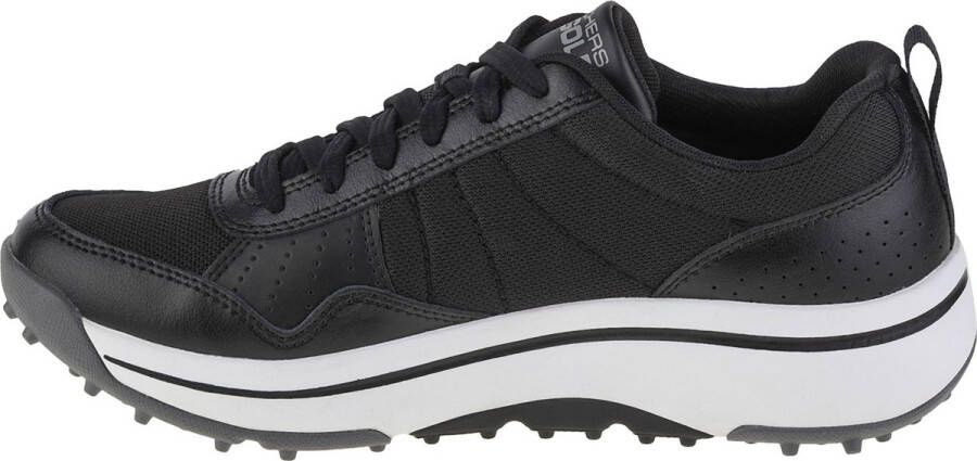 Skechers Go Golf Arch Fit 214018-BKW Mannen Zwart Golfschoenen