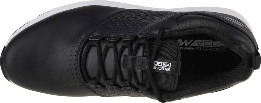 Skechers Go Golf Elite V.4 54552-BKW Mannen Zwart Golfschoenen