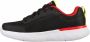Skechers Go Run 400 V2 Omega 405100L-BKRD voor een jongen Zwart Sneakers Sportschoenen - Thumbnail 5