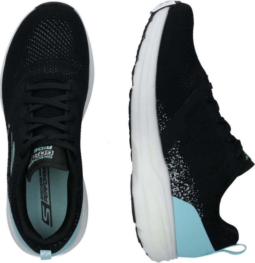 Skechers Go Run Ride 8 Hyper 15224-BKTQ Vrouwen Zwart hardloopschoenen