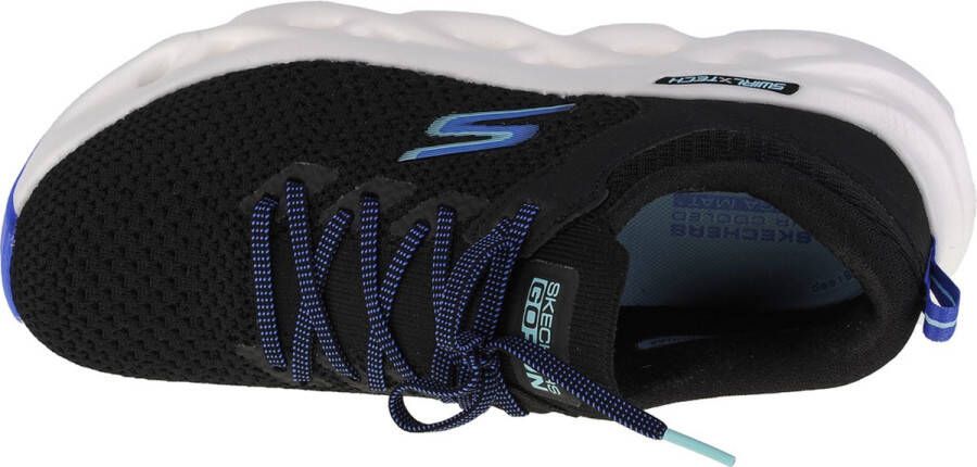 Skechers Go Run Swirl Tech-Dash Charge 128793-BLK Vrouwen Zwart Hardloopschoenen - Foto 3