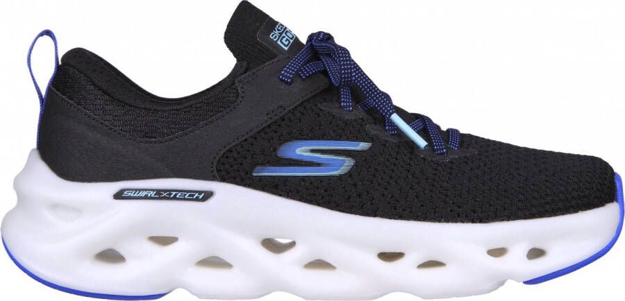 Skechers Go Run Swirl Tech-Dash Charge 128793-BLK Vrouwen Zwart Hardloopschoenen - Foto 4