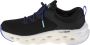 Skechers Go Run Swirl Tech-Dash Charge 128793-BLK Vrouwen Zwart Hardloopschoenen - Thumbnail 5