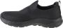 Skechers Go Walk 6 216202-BBK Mannen Zwart Sneakers Sportschoenen - Thumbnail 2