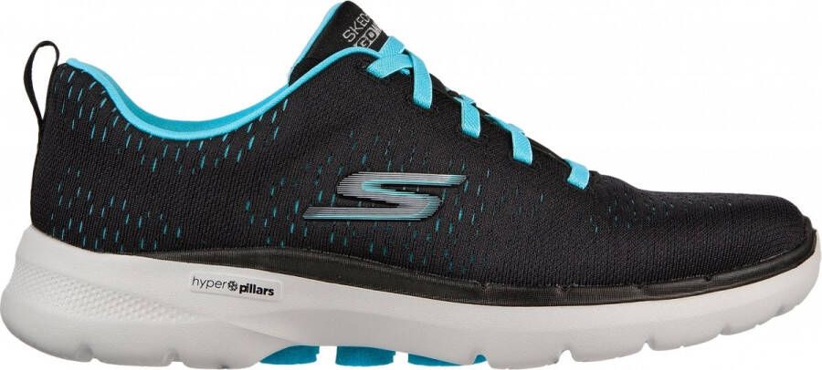 Skechers GO WALK 6 ADORA Black Aqua