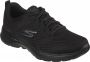 Skechers Go Walk 6 Avalo 216209-BBK Mannen Zwart Sneakers - Thumbnail 8