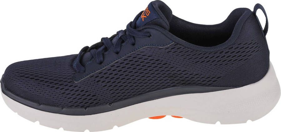 Skechers Go Walk 6 Avalo 216209-NVY Mannen Marineblauw Sneakers