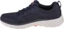 Skechers Go Walk 6 Avalo 216209-NVY Mannen Marineblauw Sneakers - Thumbnail 3