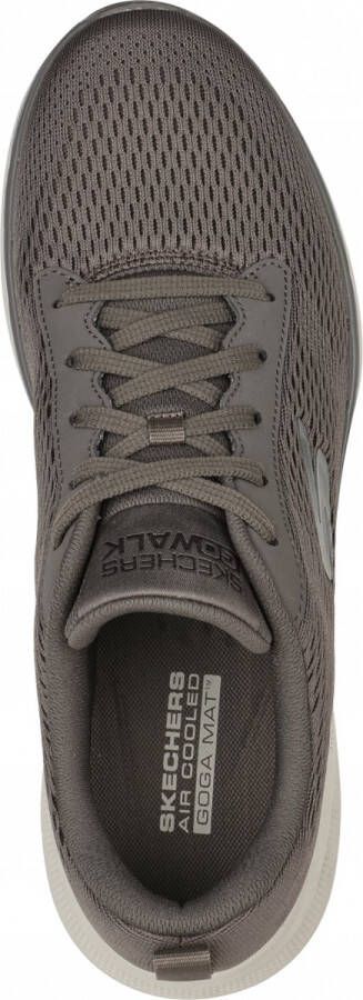 Skechers Go Walk 6 Avalo 216209-TPE Mannen Bruin Sneakers