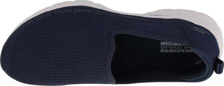Skechers Go Walk 6-Clear Virtue Dames Instappers Donkerblauw